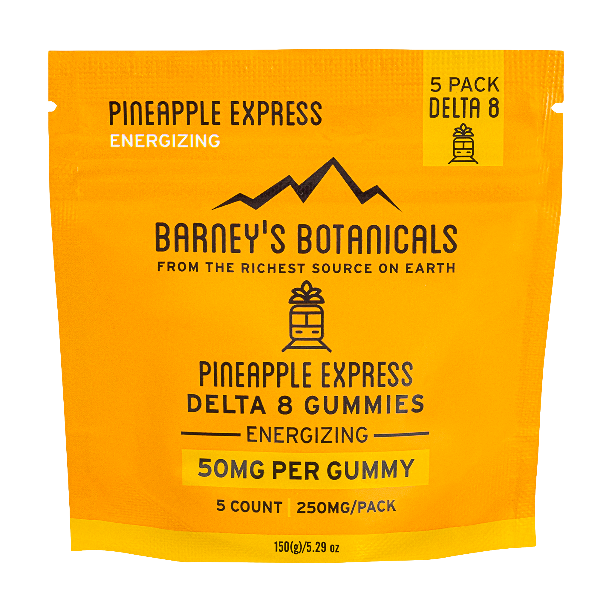50mg Delta 8 Pineapple Express Gummy 5ct