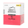 Barney's Botanicals 50mg Delta 9 THC Shot in Pink Lemonade Flavor - 40  count box Shown