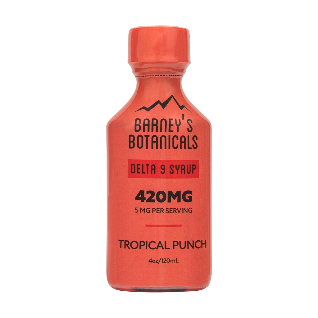 420MG Delta 9 THC Syrup Tropical Punch Flavor