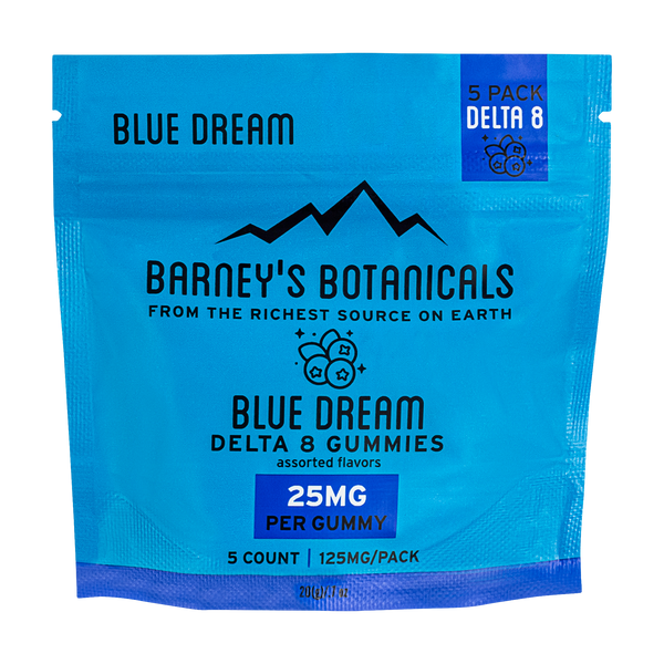 25mg Delta 8 Hybrid THC Gummies: Blue Dream | 5 Count – Proleve