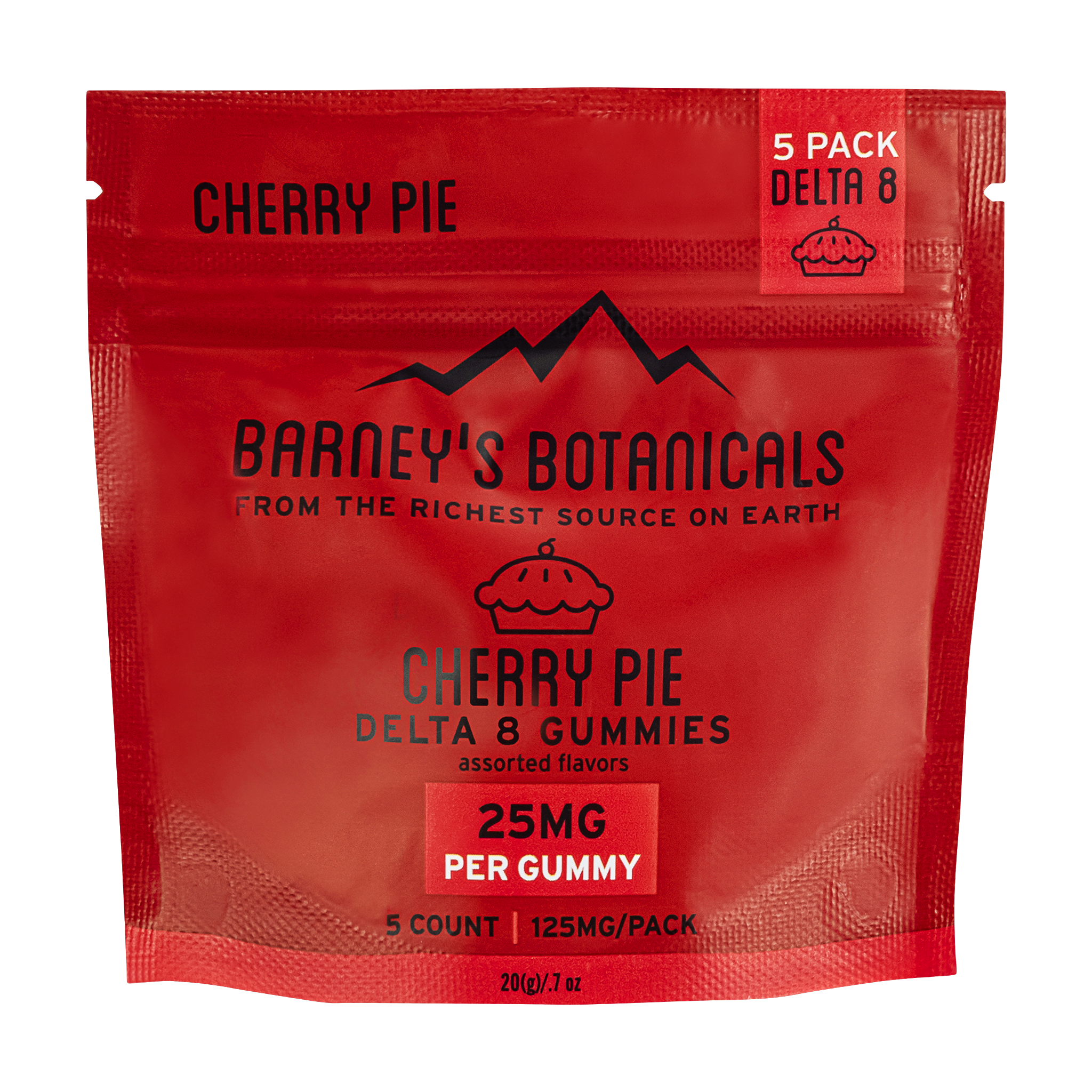 25mg Delta 8 Cherry Pie Gummy 5ct