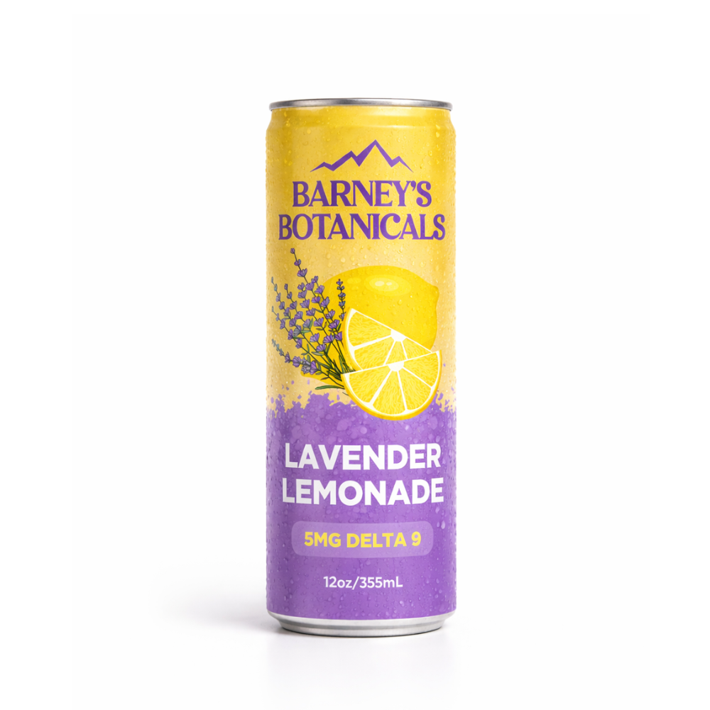 Can of Barney's Botanicals Lavender Lemonade