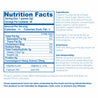 Nutrition facts and serving size information for Proleve 25MG CBG Cannabigerol Gummies 30 Count Bottle