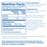 Nutrition facts and serving size information for Proleve 5000mg CBD Broad Spectrum Tincture Bottle