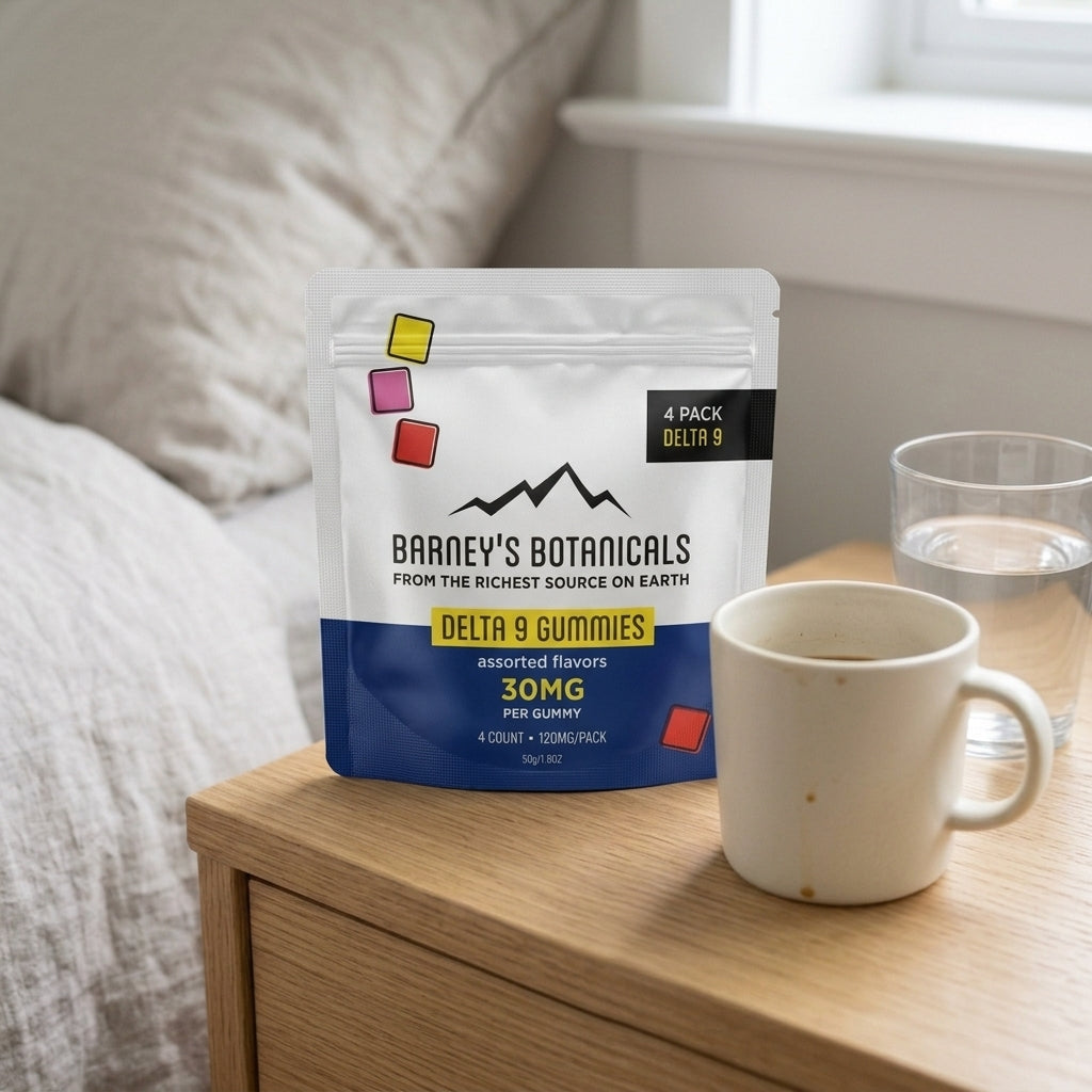 Pack of Barney's Botanicals 30mg Delta 9 Gummies